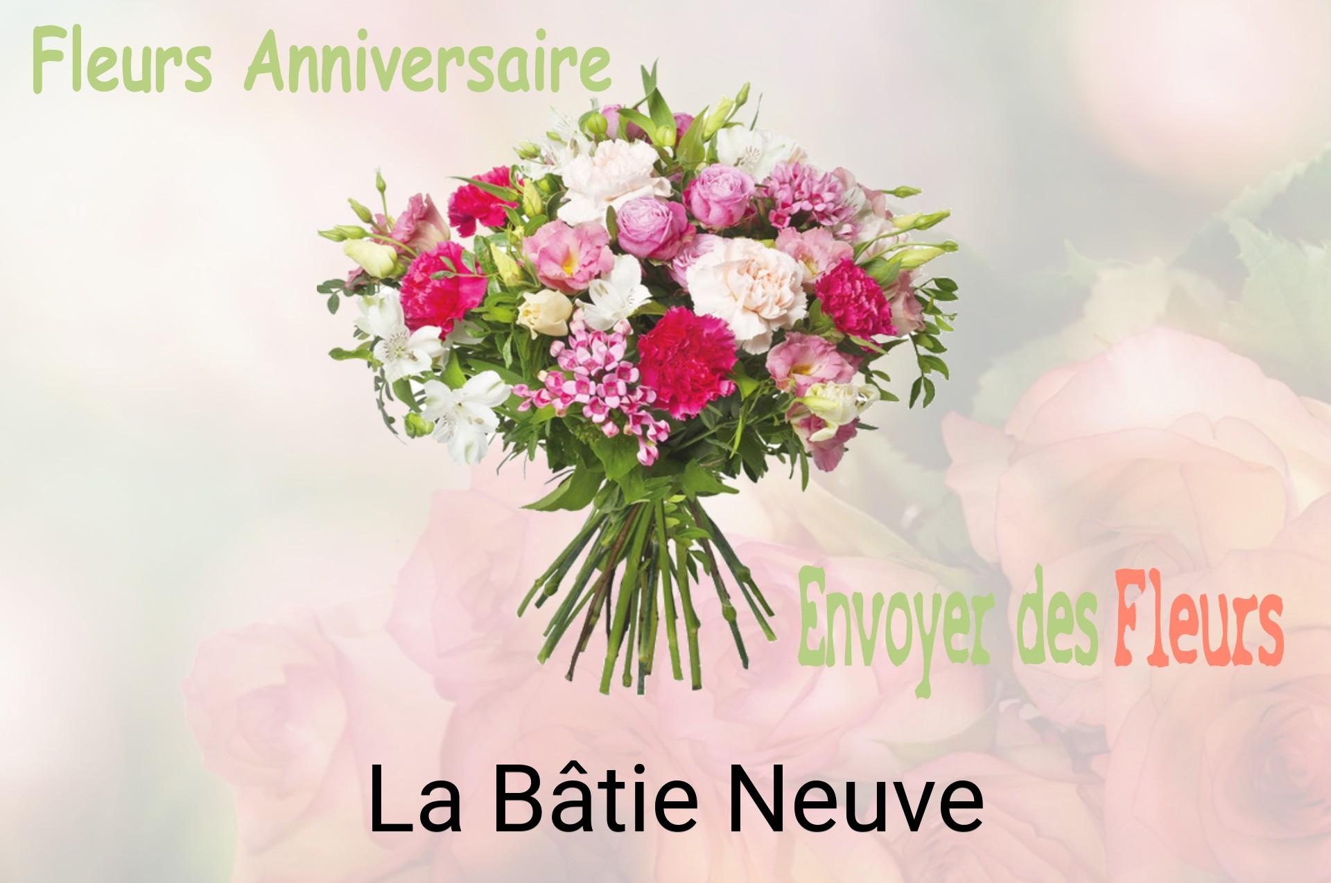 Bouquet de fleurs d’anniversaire livré à La Bâtie-Neuve