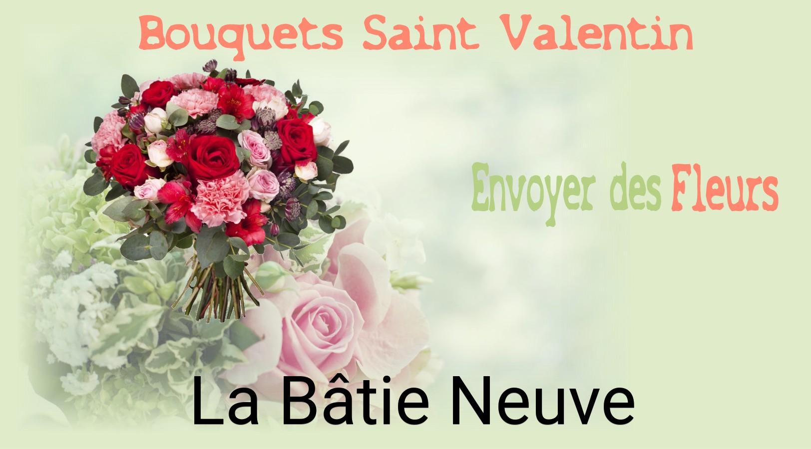 Roses de Saint-Valentin livrées à La Bâtie-Neuve